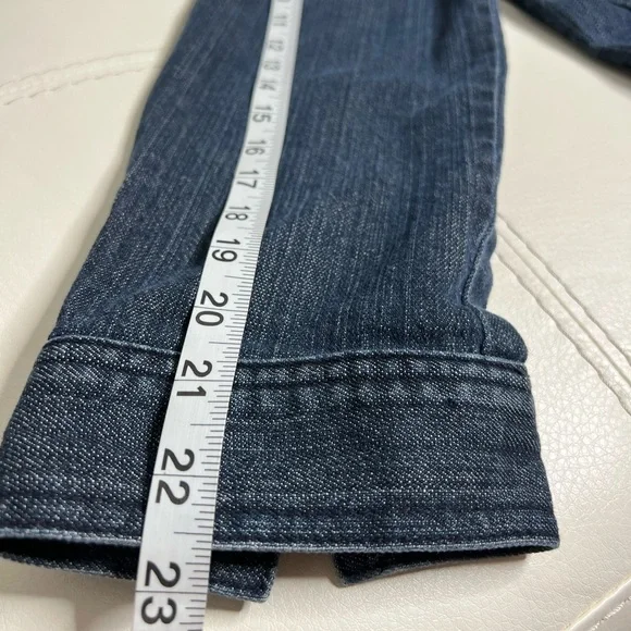 🌻Liz Claiborne Blue Jean Jacket Size XL - Picture 10 of 11